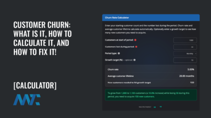 Customer Churn Rate Calculator 1 Customer Churn Rate Calculator (Formula and Calculation)