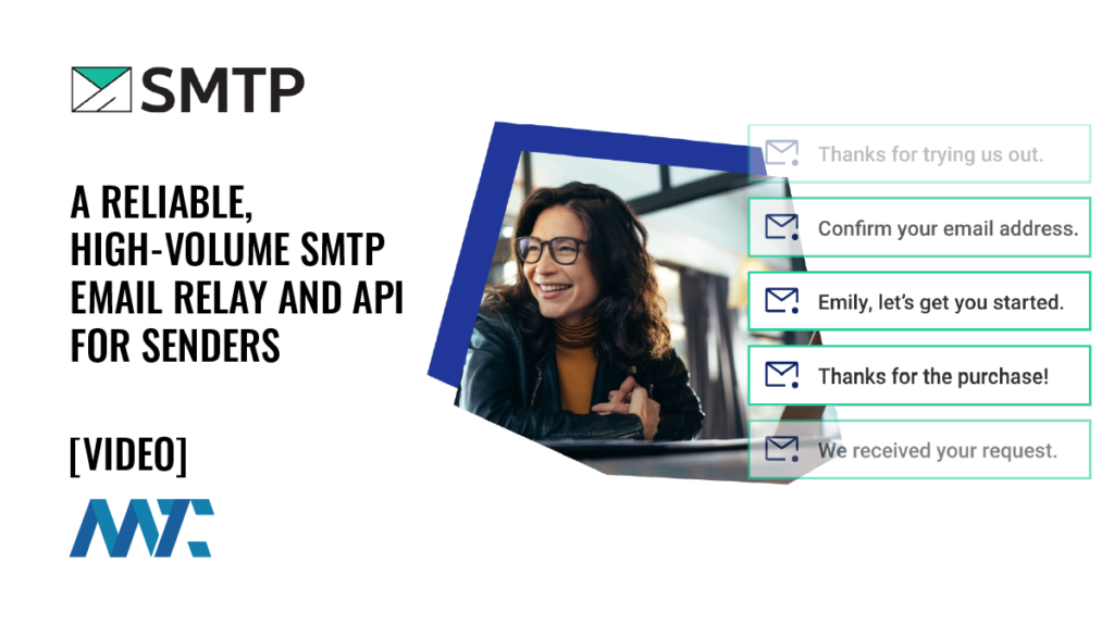 A Reliable, High-Volume SMTP Email Relay and API for Senders
