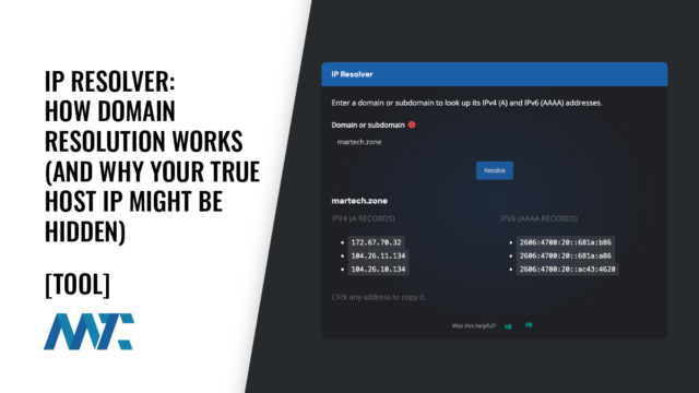 IP Resolver: How Domain Resolution Works (And Why Your True Host IP Might Be Hidden) 7 IP Resolver: Website DNS Lookup Tool