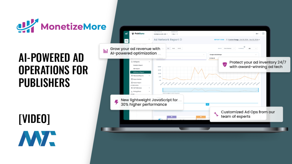MonetizeMore: AI-Powered Ad Operations for Publishers