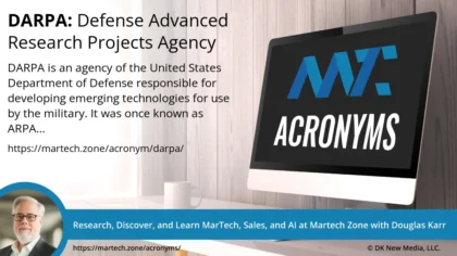 DARPA 1 DARPA: Defense Advanced Research Projects Agency