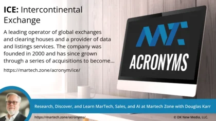 ICE 1 ICE: Intercontinental Exchange
