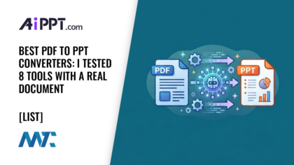 Best PDF to PPT Converters in 2026: I Tested 8 Tools with a Real Document 1 Best PDF to PPT Converters: I Tested 8 Tools with a Real Document