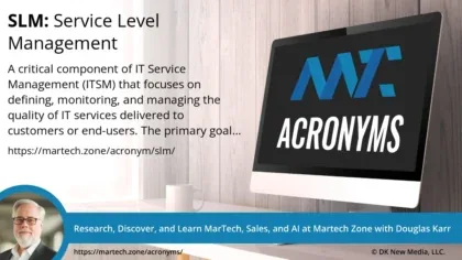 Acronyms 11 SLM: Service Level Management