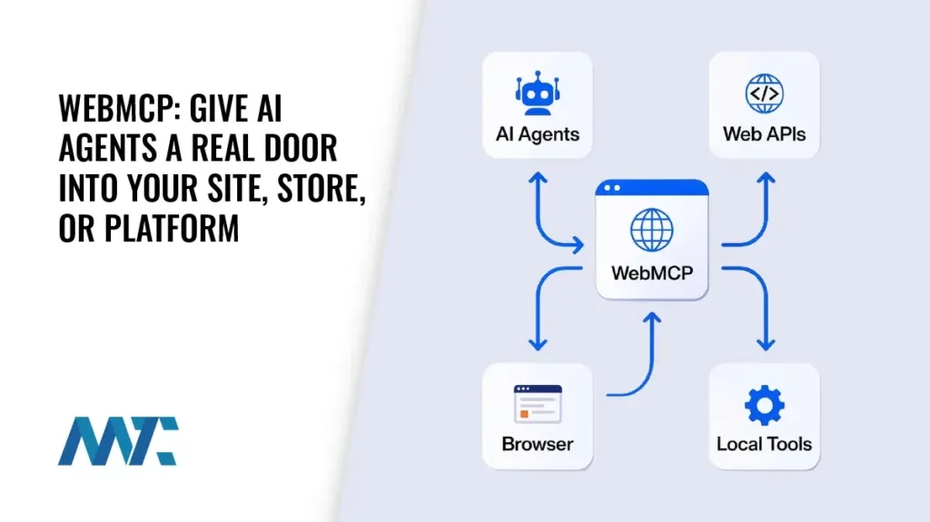 WebMCP: Give AI Agents a Real Door Into Your Site, Store, or Platform 3 WebMCP: Give AI Agents a Real Door Into Your Site, Store, or Platform